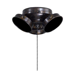3-Light Universal Ceiling Fan Light Kit