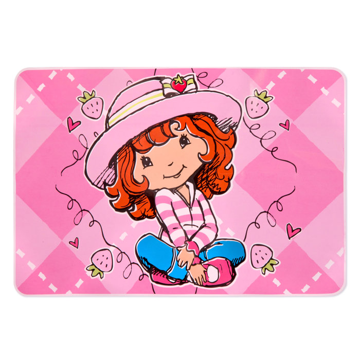 Crover Strawberry Shortcake Pink Indoor Area Rug Wayfair Ca