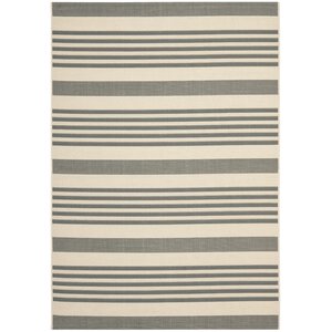 Sophina Gray/Beige Indoor/Outdoor Area Rug