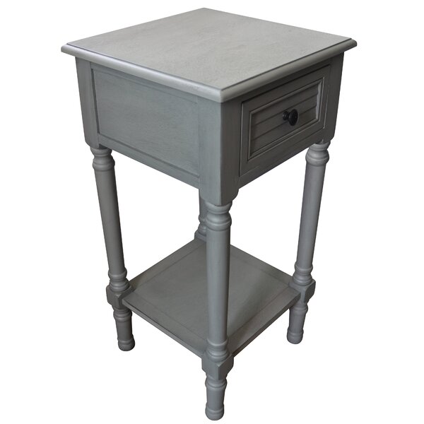 Wessel End Table With Storage By August Grove