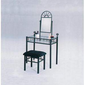 Sunburst Vanity Set with Mirror by A&J Homes Studio