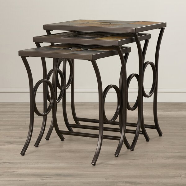 Poythress 3 Piece Nesting Tables By World Menagerie