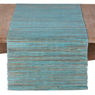 teal table runner canada