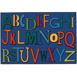 Playful Alphabet Kids Rug