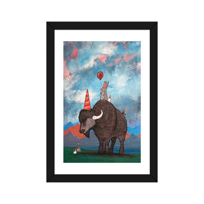 The Buffalo's Birthday Art East Urban Home Size: 24