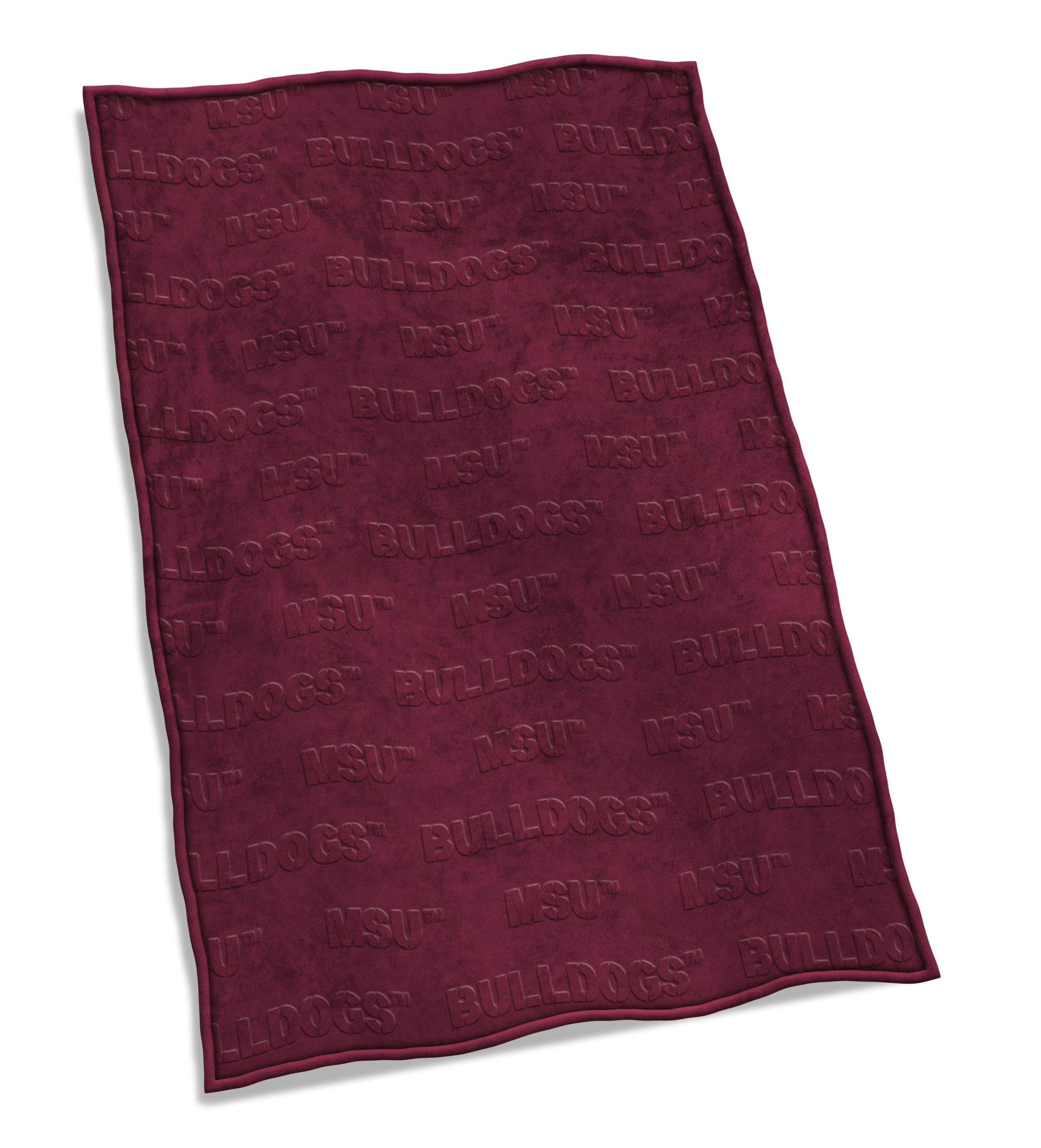 NCAA Collegiate Section Super Soft Plush Throw Blanket