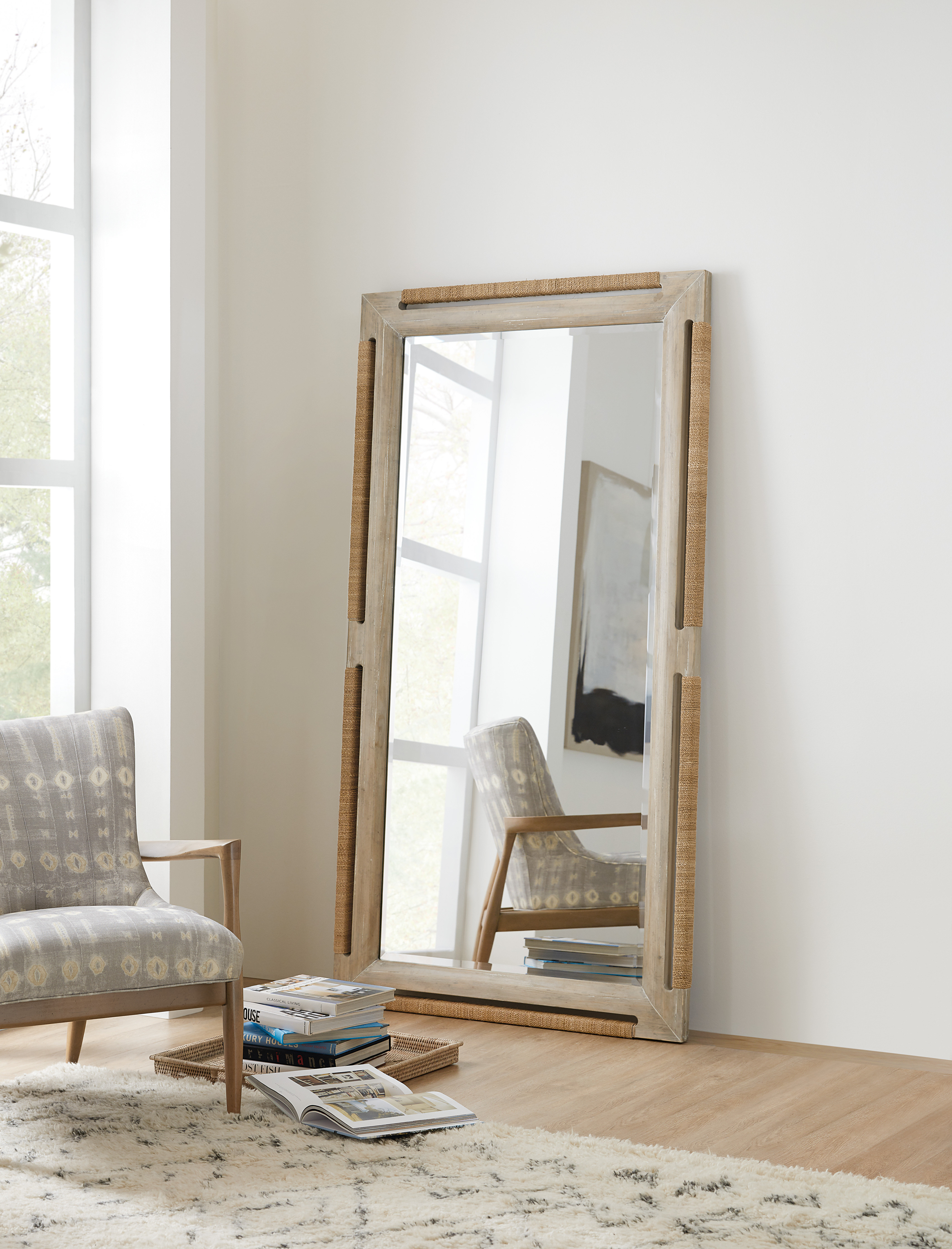 Furniture Amani Farmhouse Country Beveled Full Length Furniture Amani Farmhouse