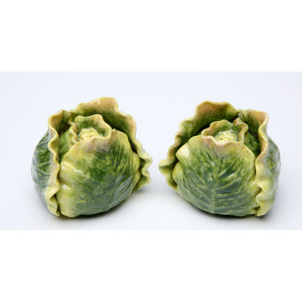 Cabbage Salt and Pepper Set by Cosmos Gifts