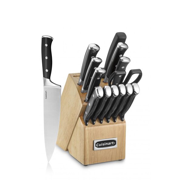 Triple Rivet 15 Piece Knife Block Set by Cuisinart