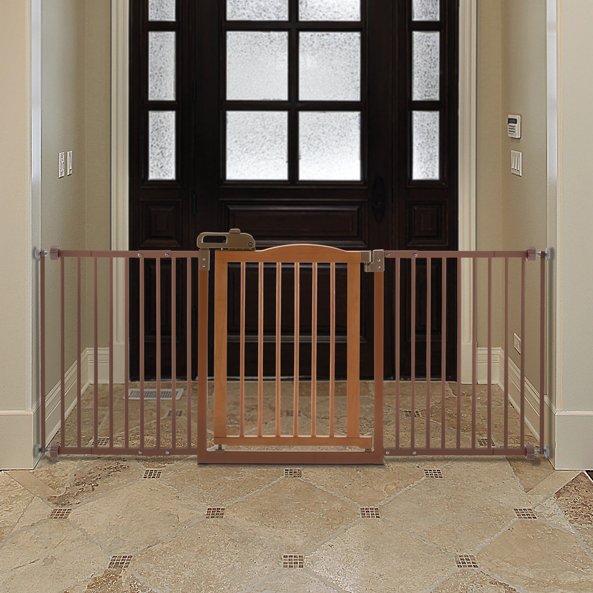 pressure mounted gate