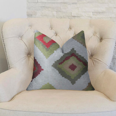Earth Native Trail Handmade Linen Throw Pillow Plutus Brands Size