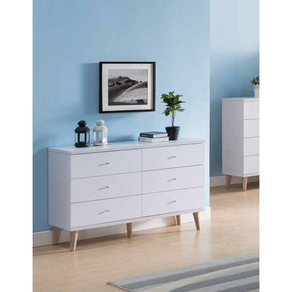 Best Bowles 6 Drawer Double Dresser By Trule Teen No Copoun