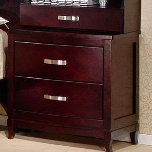 Boulevard 2 Drawer Nightstand by Fairfax Home Collections