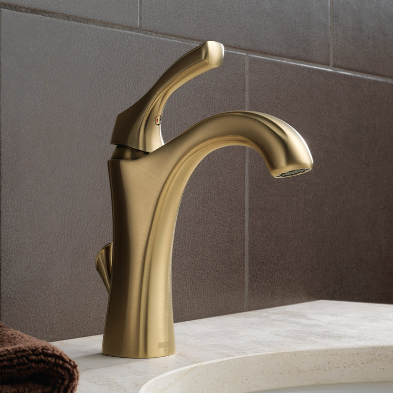 592 Ss Dst Cz Delta Addison Single Hole Bathroom Faucet 592 Ss Dst Cz Delta Addison