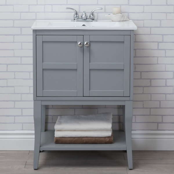 Wynkoop 24 Single Bathroom Vanity Set by Lark Manor
