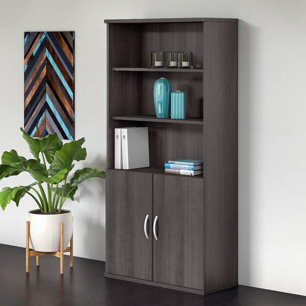 Studio C 5 Shelf Standard Bookcase By Bush Business Furniture