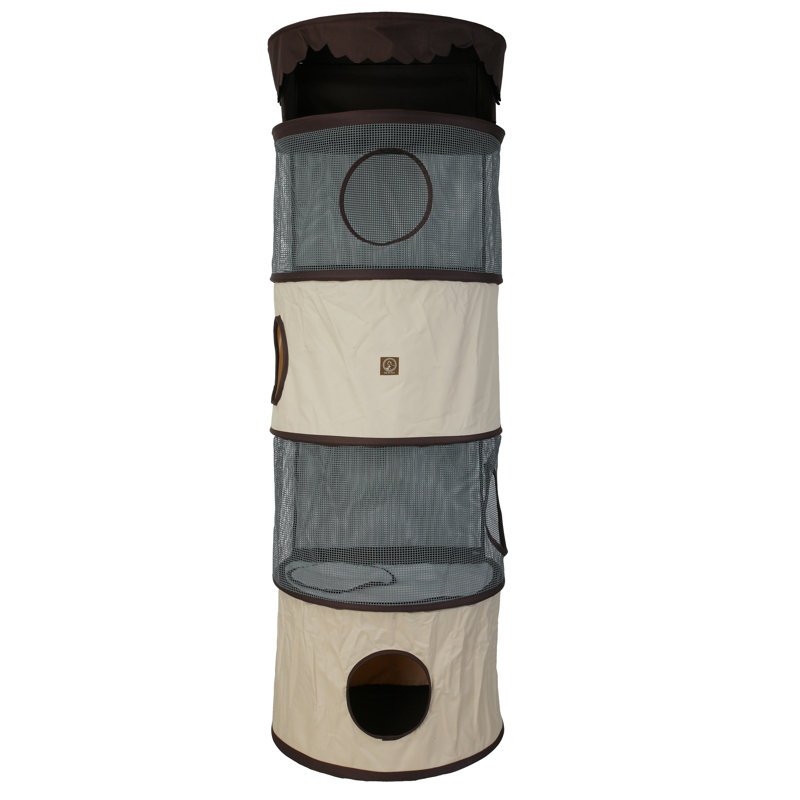 Unison 69 Portable Four Story Cat Condo Wayfair