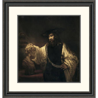 Global Gallery Aristotle With A Bust Of Homer By Rembrandt Van
