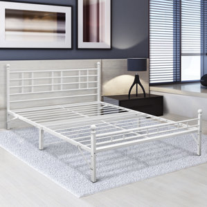 Steel Platform Bed Frame by Alwyn Home