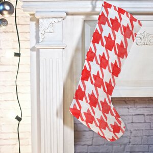 Candy Houndstooth Stocking