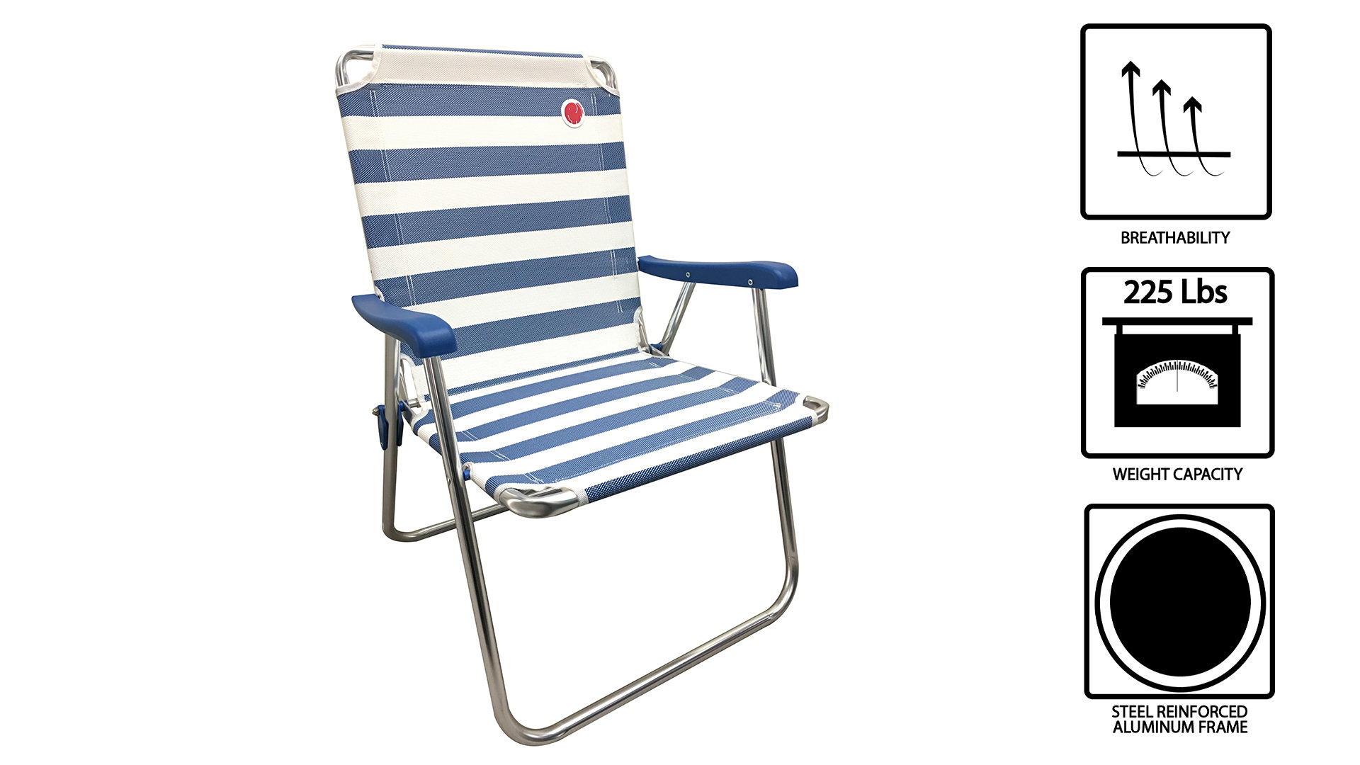 steel folding camping chair