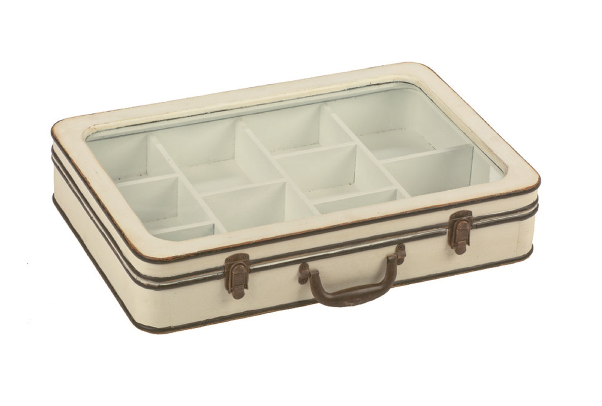 Tripar Wood Suitcase Jewelry Box & Reviews Wayfair