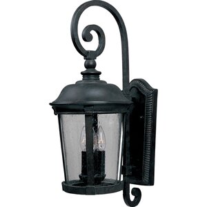 Arsenault 3-Light Outdoor Wall Lantern