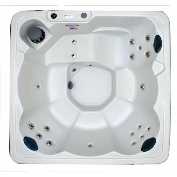 Hudson Bay 6-Person 19-Jet Plug and Play Spa with Stainless Jets and Underwater LED Light by Hudson Bay Spas
