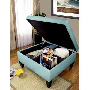 Key Largo Legged Box Storage Ottoman