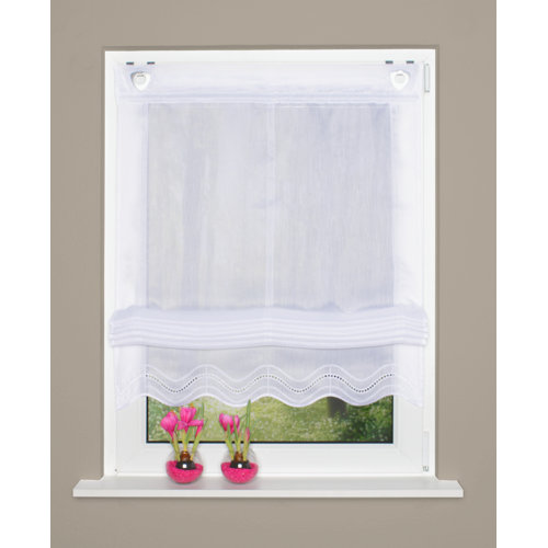 Vouwgordijn, HOME WOHNIDEEN, Carmine (per stuk)