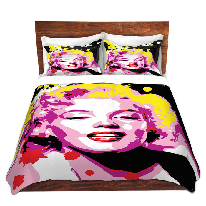 East Urban Home Marilyn Monroe Iv Duvet Cover Set Wayfair