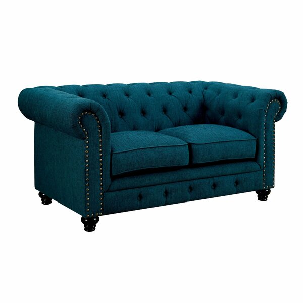 Chappell Chesterfield Loveseat By House Of Hampton