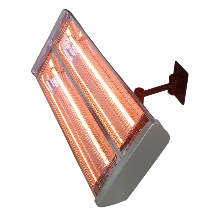 Double 1500 Watt Electric Ceiling Mounted Patio Heater