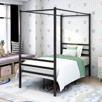 Black Canopy Beds Free Shipping Over 35 Wayfair