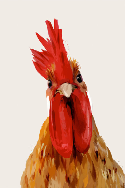 East Urban Home Chicken Or The Egg Graphic Art Print On Canvas