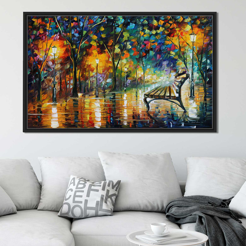 Winston Porter Night Loneliness Framed Oil Painting Print On