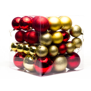 62 Piece Ball Ornament Set