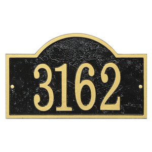 Fast and Easy 1-Line Wall Address Plaque