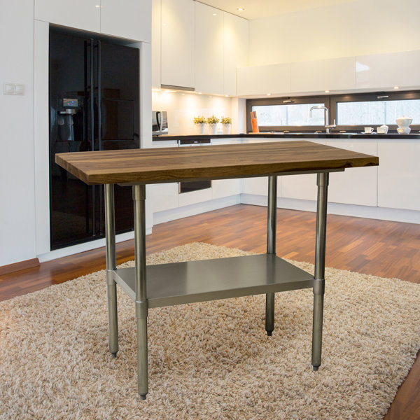 Robles Prep Table With Solid Wood Top By Williston Forge Fresh