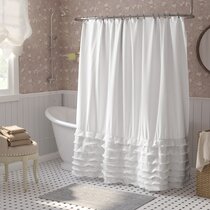36 Width x 72 Height Inch Stall Size Bathroom Curt Details about   AooHome Fabric Shower Curtai 