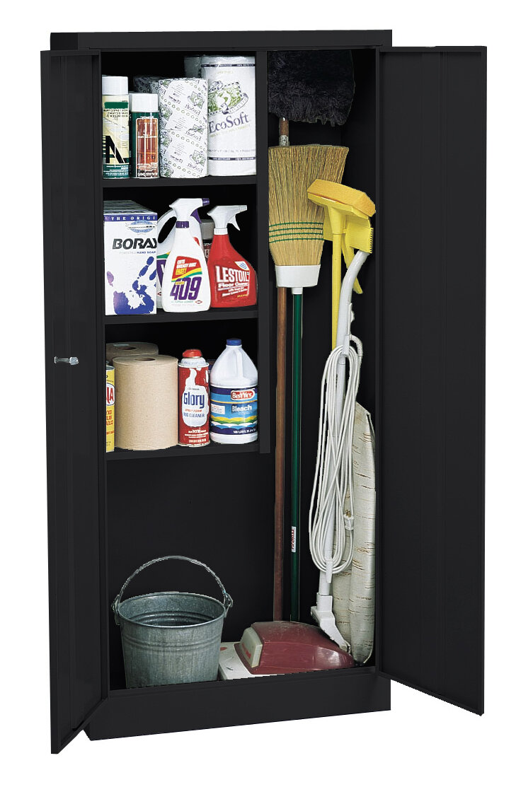 Sandusky 66 H X 30 W X 15 D Storage Cabinet Reviews Wayfair Ca