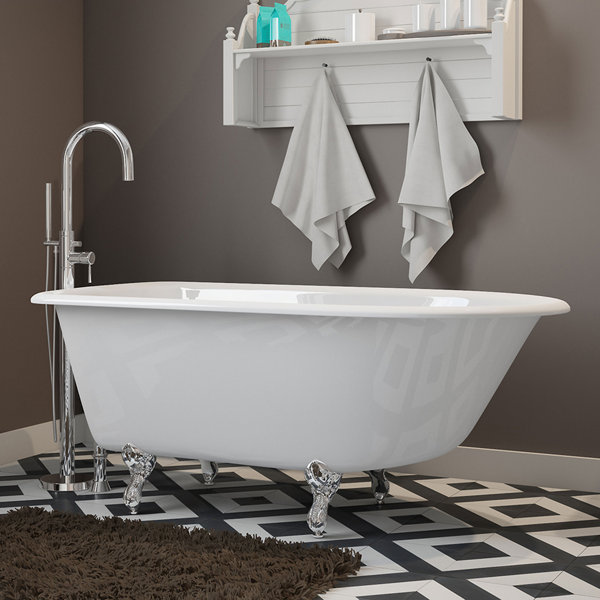 55 x 30 Clawfoot Bathtub by Cambridge Plumbing