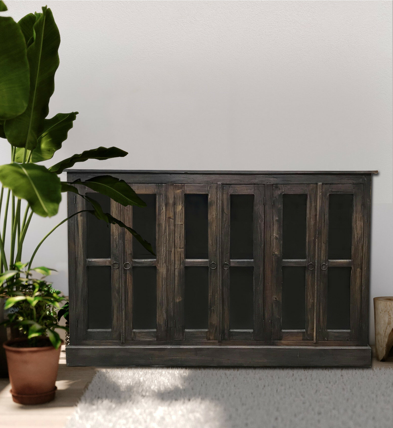 Rosalind Wheeler Delong 6 Door Credenza Wayfair