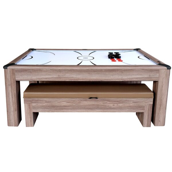 Driftwood Air Hockey Table by Hathaway Games