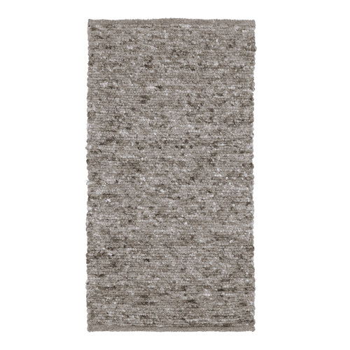 Sandy Handwoven Wool Grey Rug Norden Home Rug Size: Rectangular 90 x 160 cm