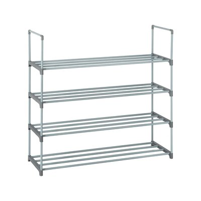 Rebrilliant12 Pair Shoe Rack Rebrilliant Finish Gray Dailymail