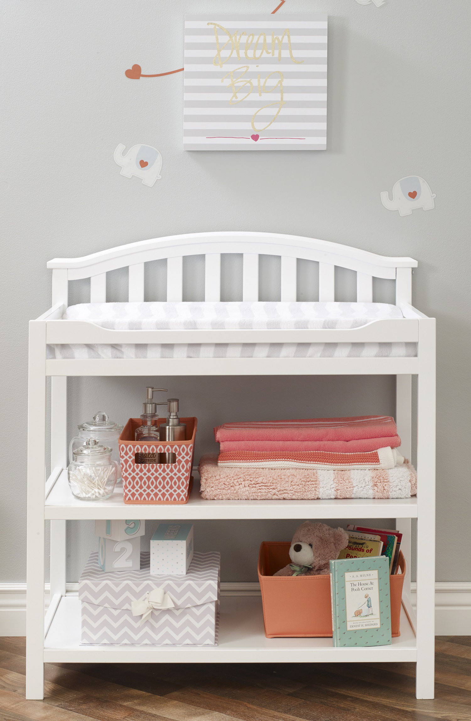 sorelle berkley changing table in espresso