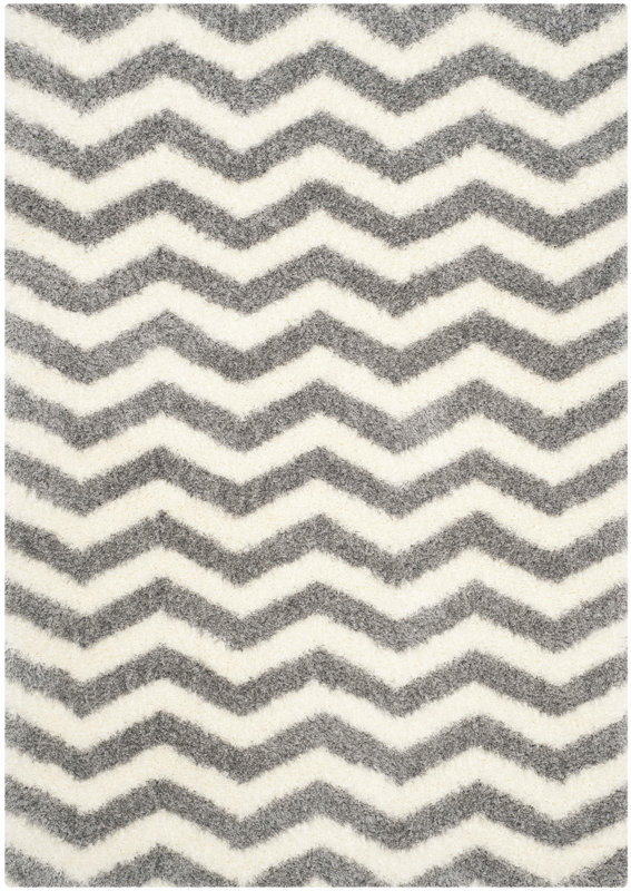 Safavieh Reese Ivory/Grey Area Rug & Reviews Wayfair.co.uk