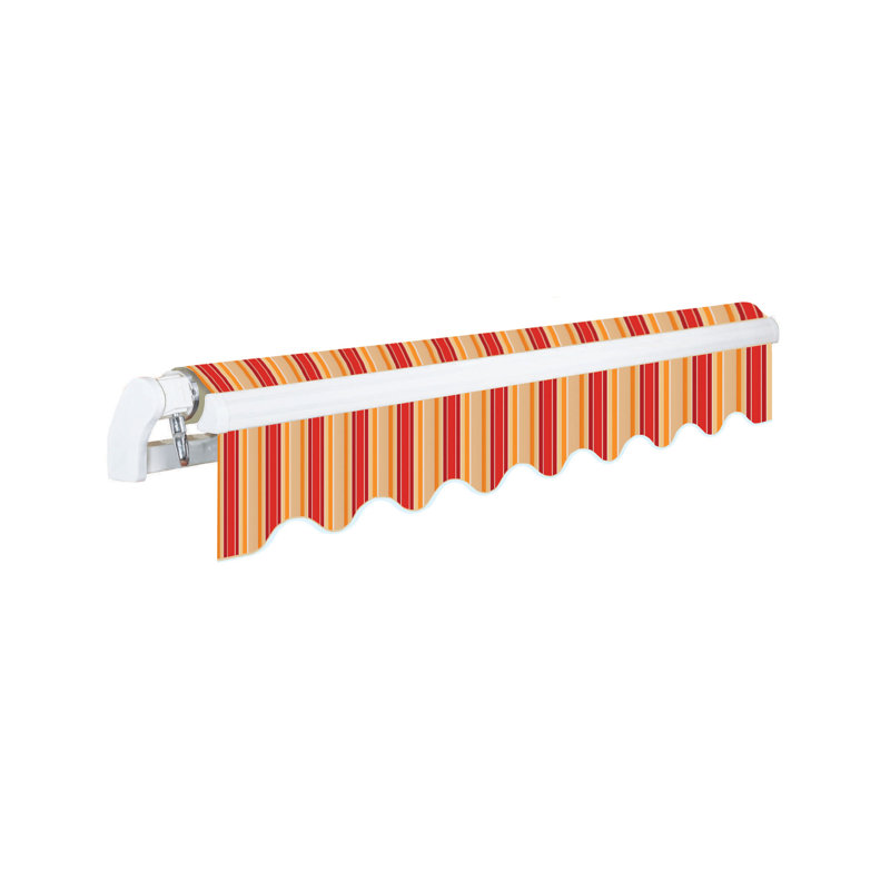 S Slim Series 10 ft. W x 8 ft. D Retractable Patio Awning