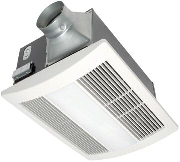 WhisperWarm 110 CFM Bathroom Fan/Heat/Light Combination by Panasonic®